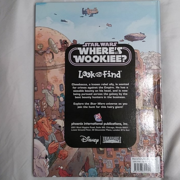 📚 Star Wars: Where's The Wookiee a Look & Find Book - Picture 2 of 3